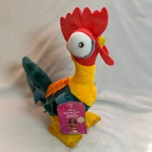 Disney Princess Moana Clucking Hei Hei Plush Toy, New with Tags Clucks & Dances